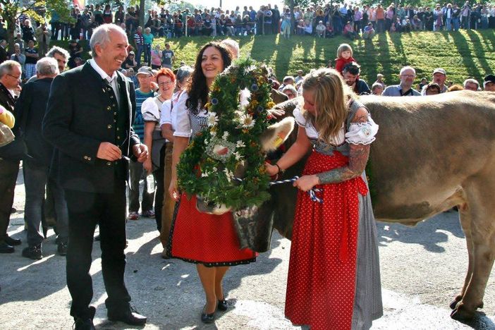 Viehscheid in Nesselwang