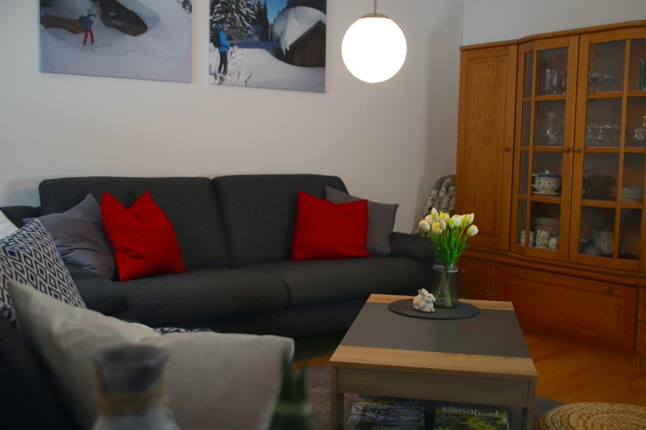Sofaecke im Wohnzimmer