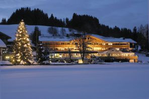 Hotel im Winter