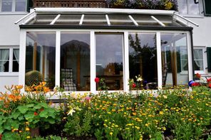 Der Wintergarten im Sommer