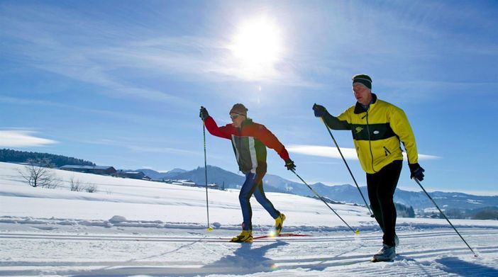 Sportlicher Langlauf