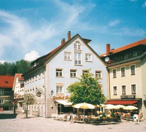 Der Drei König auf dem Marienplatz von Immenstadt