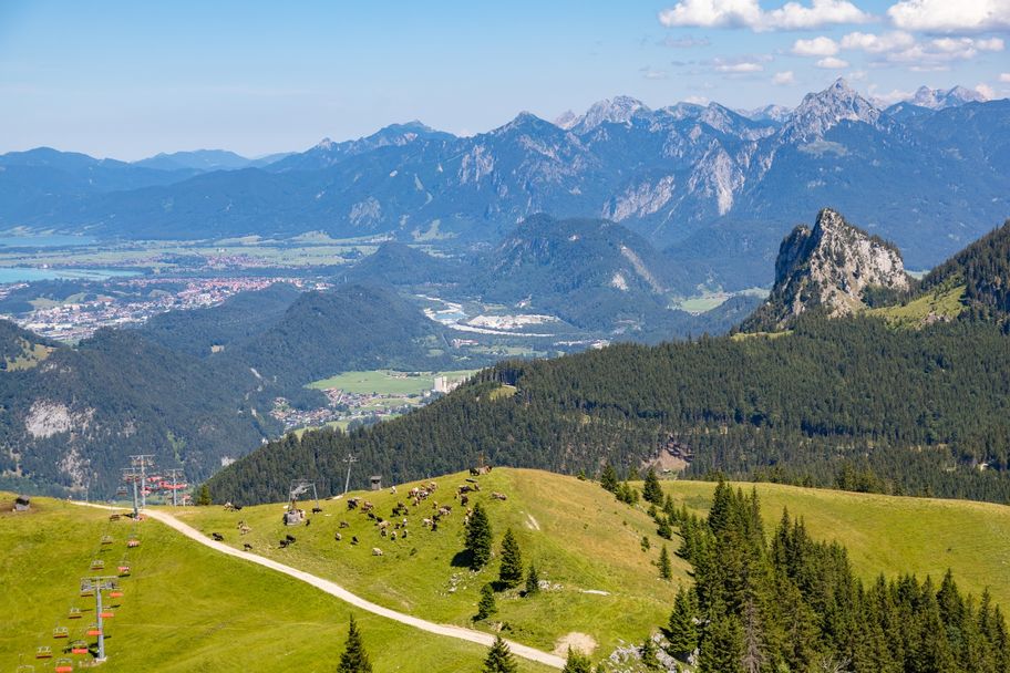 Panoramablick vom Breitenberg