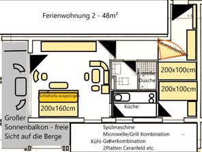FeWo 2 Grundriss