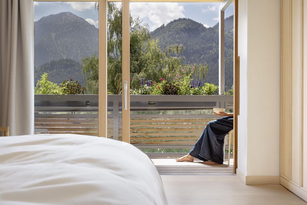 Sonnenbichl Bergfest Balkon