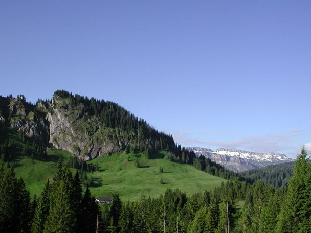 Blick auf Besler und Ifen bei Besler-Rundwander...
