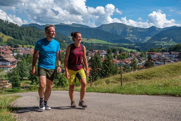 Unterwegs auf den Kapf