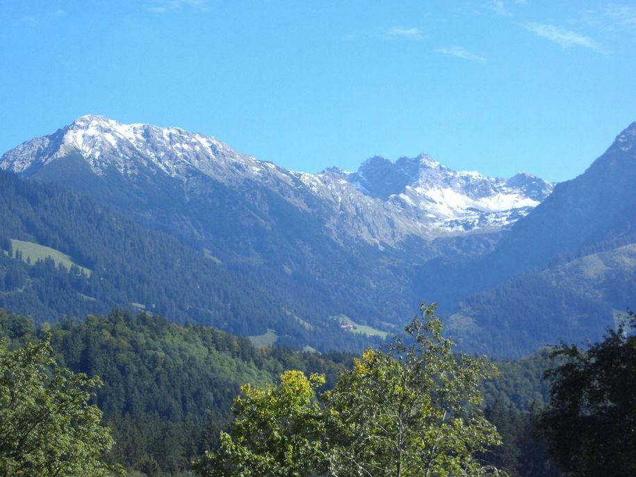 Zimmer mit Blick auf die Sonnenköpfe