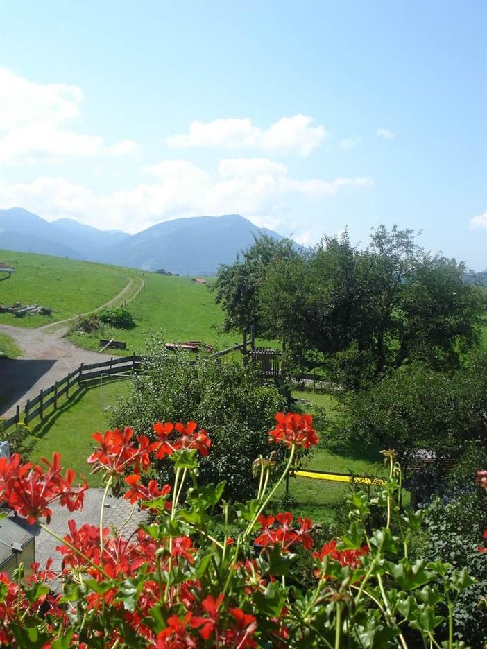 Blick vom Balkon