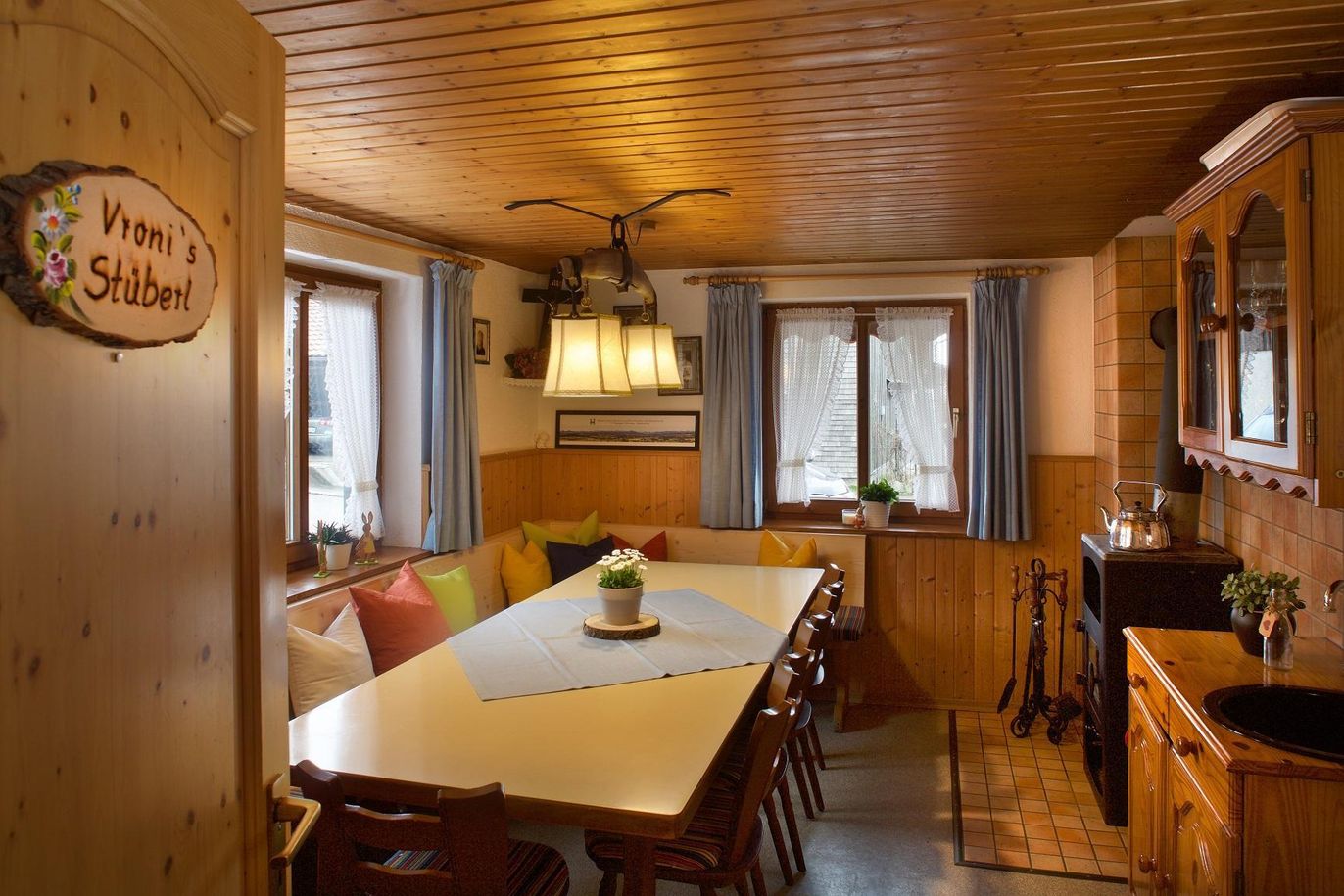 Vronis Stüberl, Aufenthaltsraum