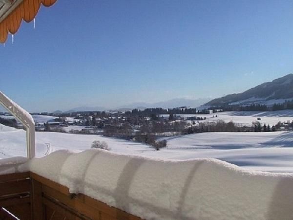Blick vom Balkon