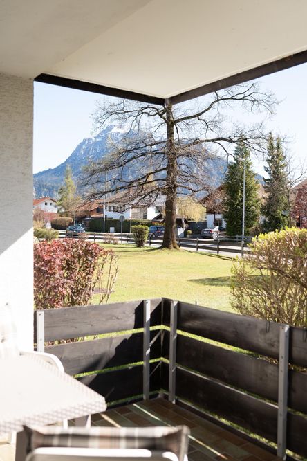 Aussicht von Balkon