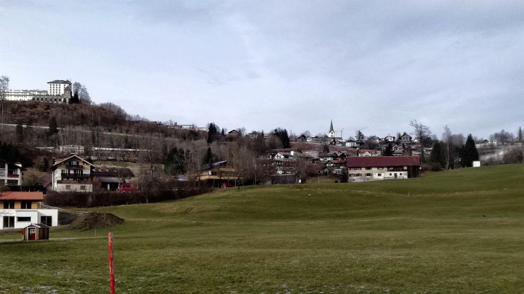 Blick nach Oberstaufen