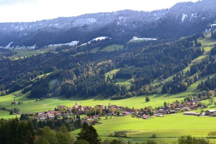 Blick auf Thalkirchdorf