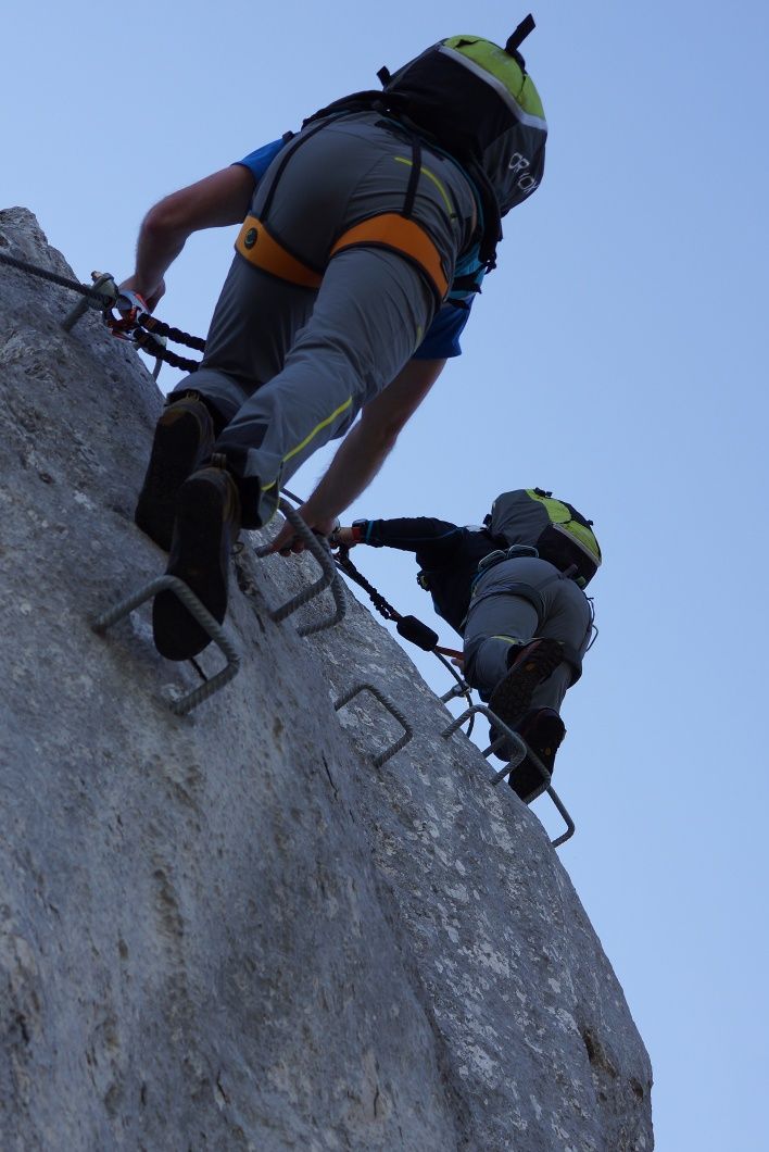 Fingersteig: Klettersteig am Tegelberg, Schwangau