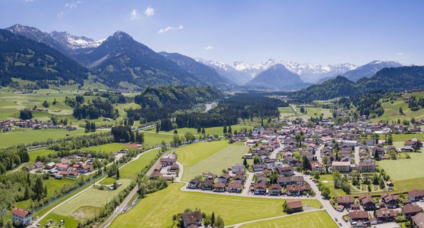 Traumhafter Ausblick ins obere Illertal