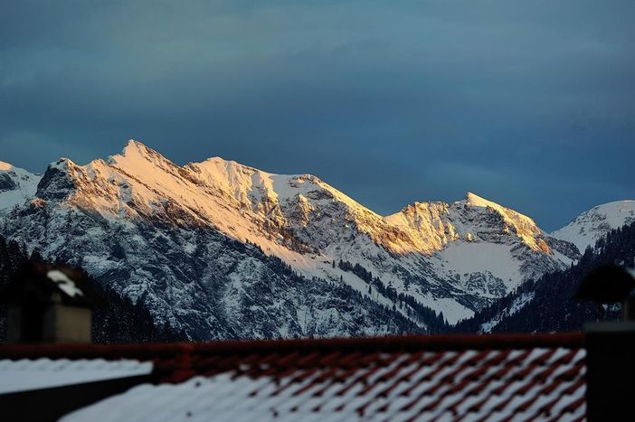 Blick vom Wohnzimmer