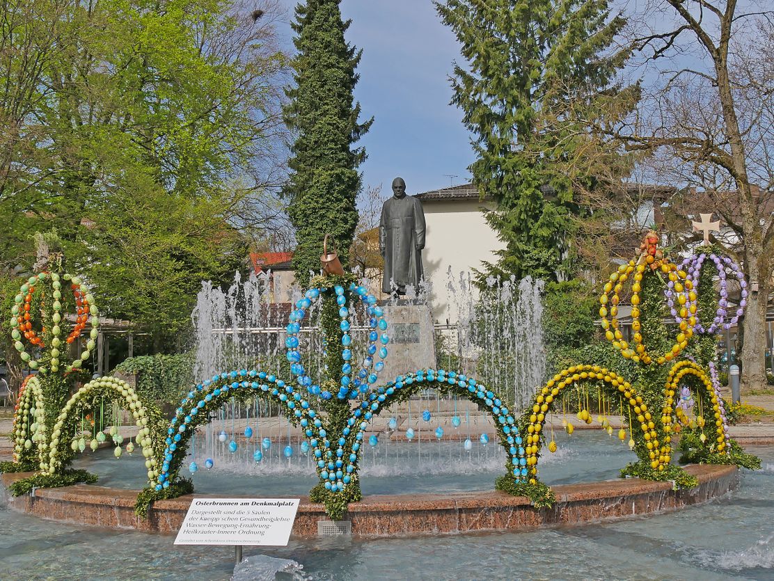 Brunnen am Denkmalplatz Bad Woerishofen
