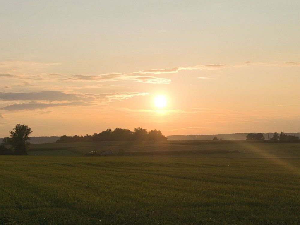 Unser Sonnenuntergangsplatz
