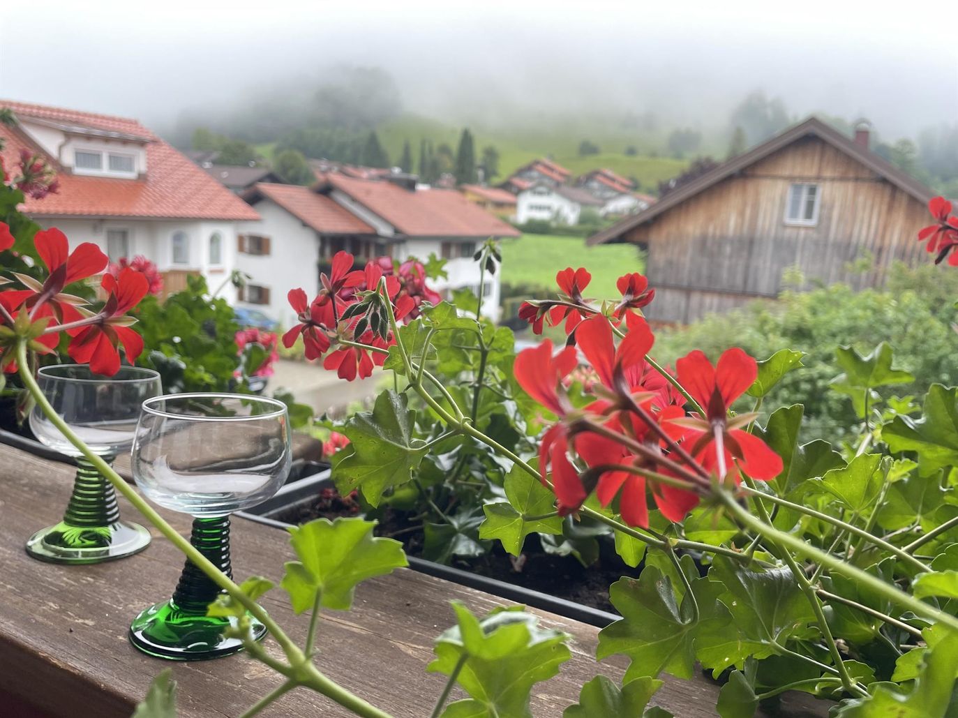 Balkon Ferienwohnung 1