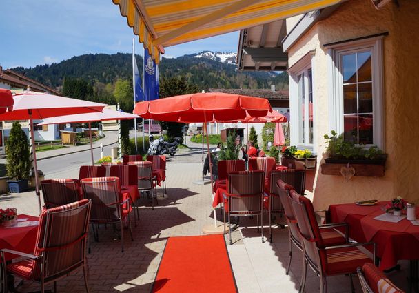 Terrasse Schreinerstube - Obermaiselstein