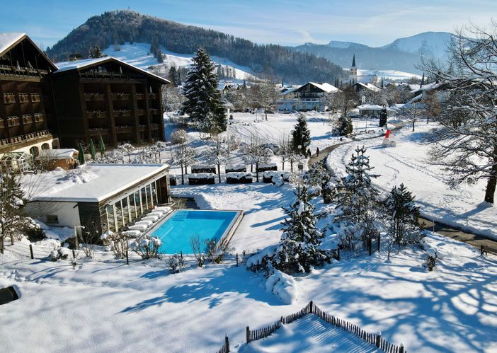 Winterbild Lindner Hotel Oberstaufen Parkhotel