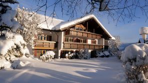 Allgäuer Bergblick im Winter