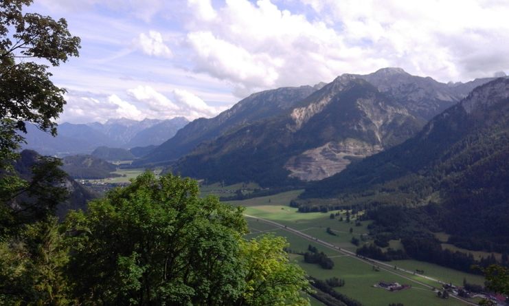 Blick auf Vils vom Falkenstein aus