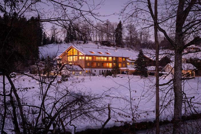 Eibele Chalets Obserstaufen im Winter