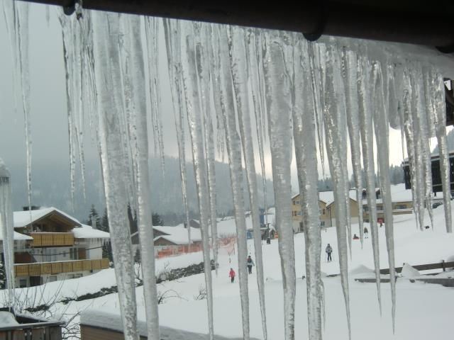 Blick aus der Dachwohnung