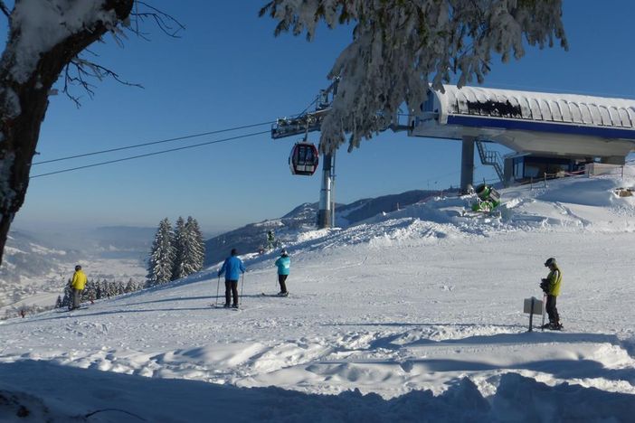 Skifahren am Hündle macht Spaß