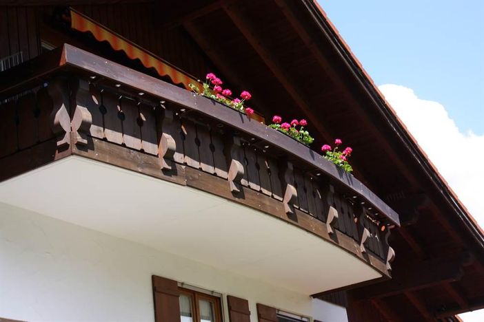 Fewo Storchennest Balkon