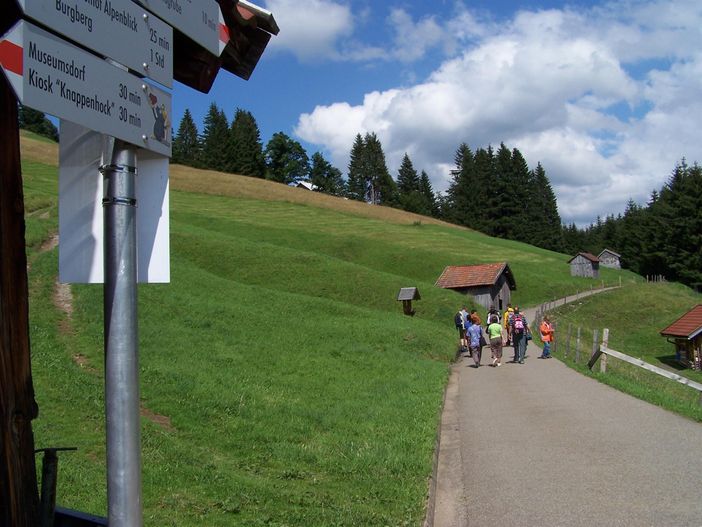 Wandern am Burgberg