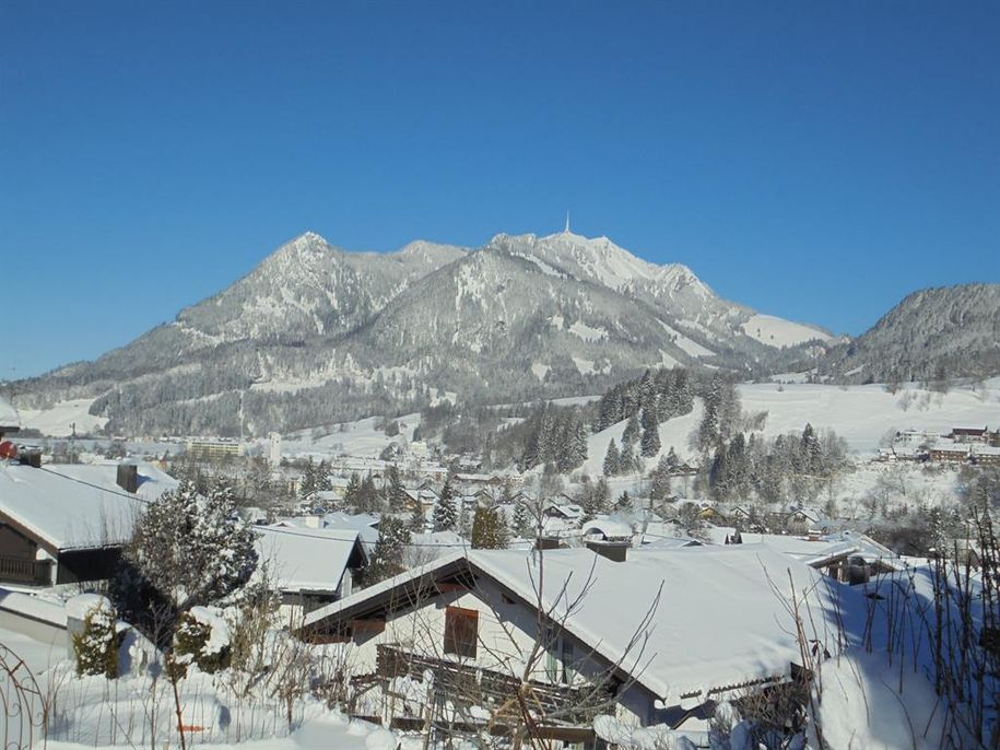 Der Grünten im Winterkleid