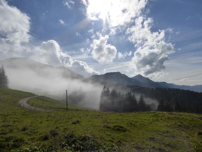 Wanderung Sennalpe Mittelberg Bild 1