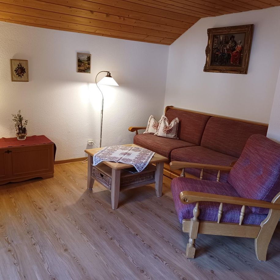 Fewo 1 Wohnzimmer