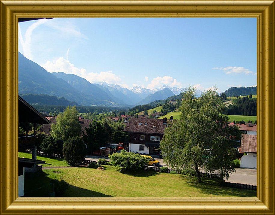 Bergblick vom Balkon