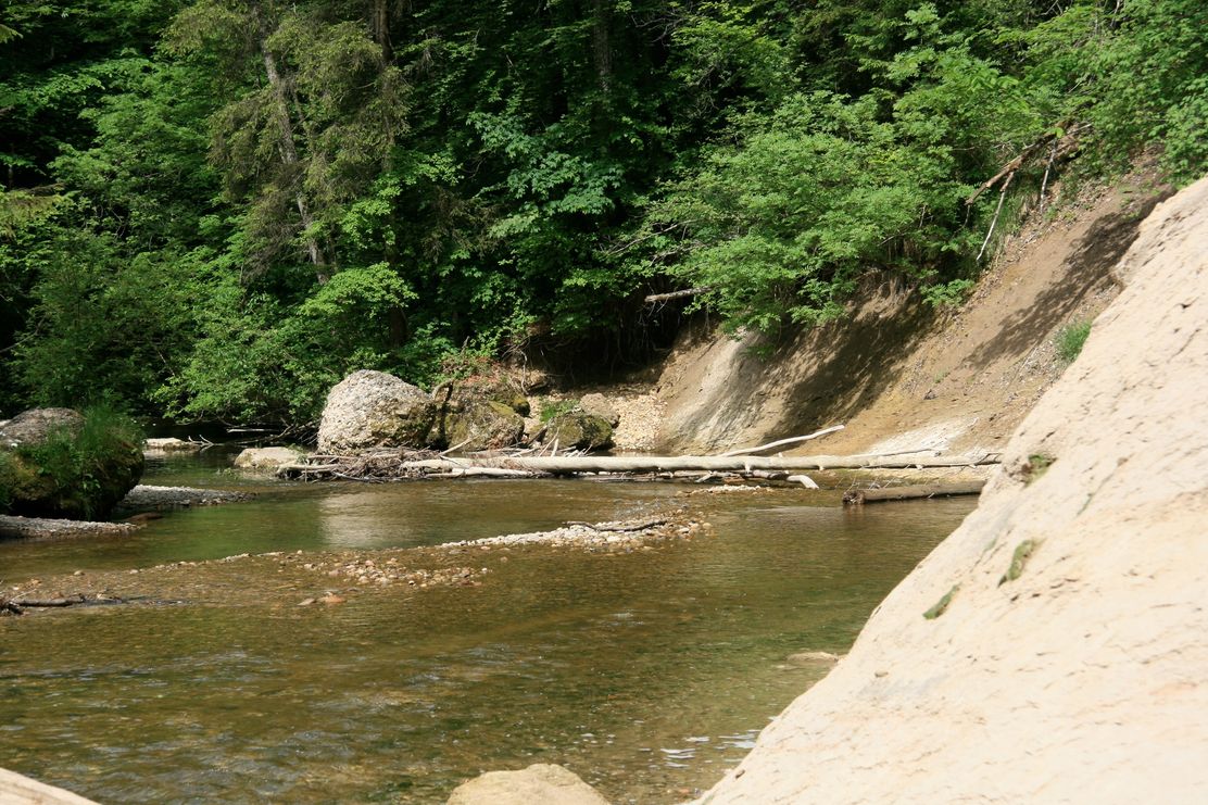 Molassewand Eistobel