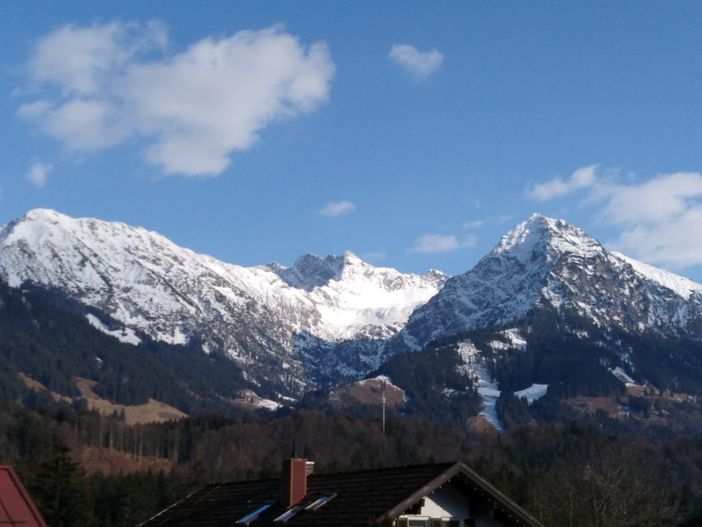 Ausblick vom Südbalkon