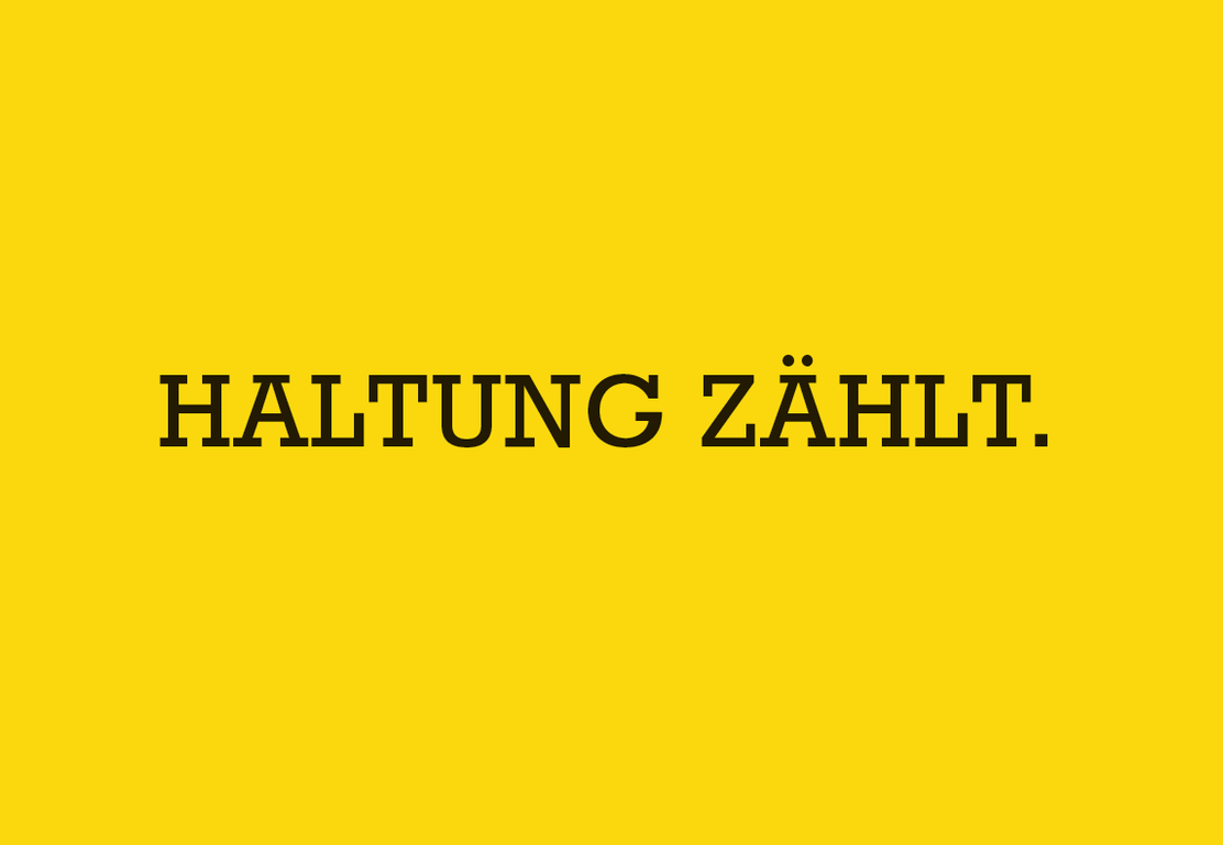 Haltung zählt_BLLV gelb