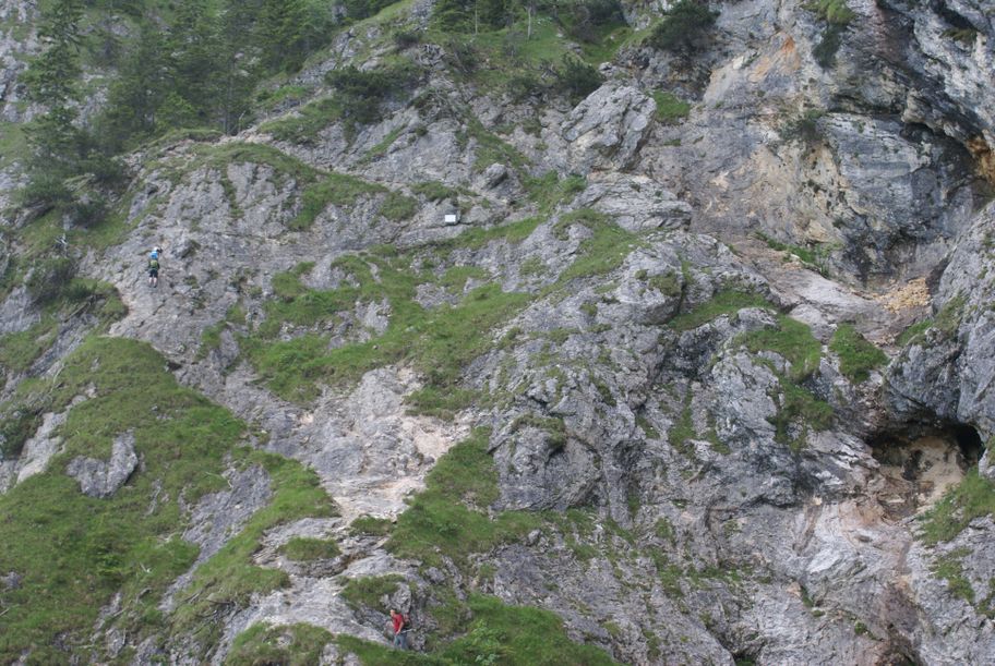 Klettersteig "Gelbe Wand"