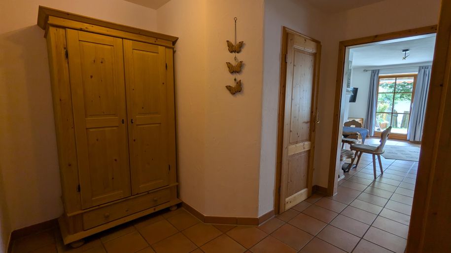 Garderobe im Eingangsbereich