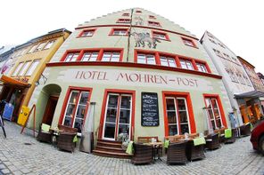 Mohren-Post im Herzen von Wangen - Fischauge