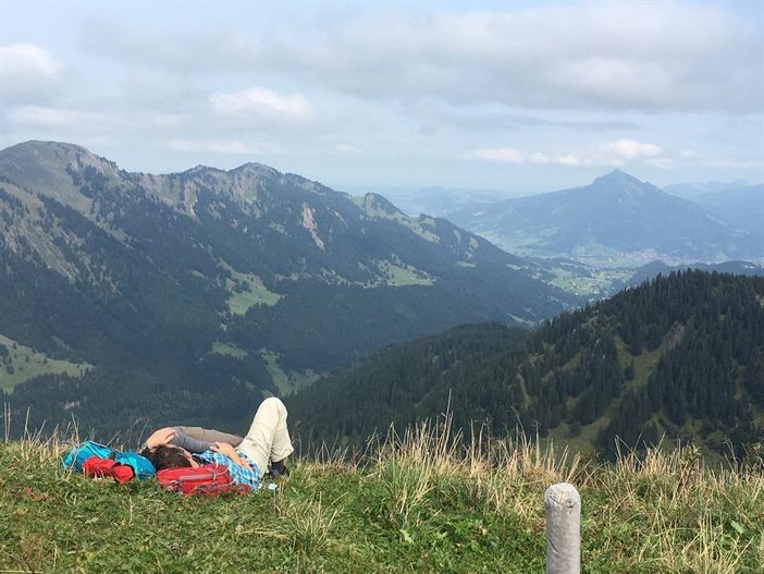 Entspannung PUR, Wandern direkt vom Haus weg