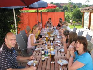 Gemütliches Grillen