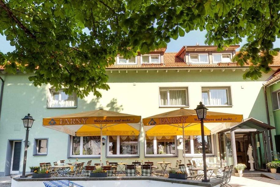 Unser schöner Biergarten
