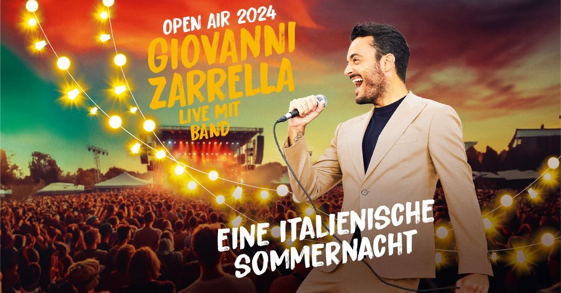 Giovanni Zarrella live mit seiner TV Band - EINE ITALIENISCHE SOMMERNACHT