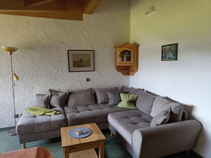 Fewo Hohenfreyberg Wohnzimmer