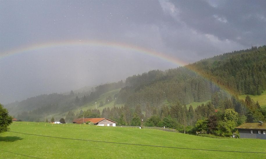 Aussicht vom Haus