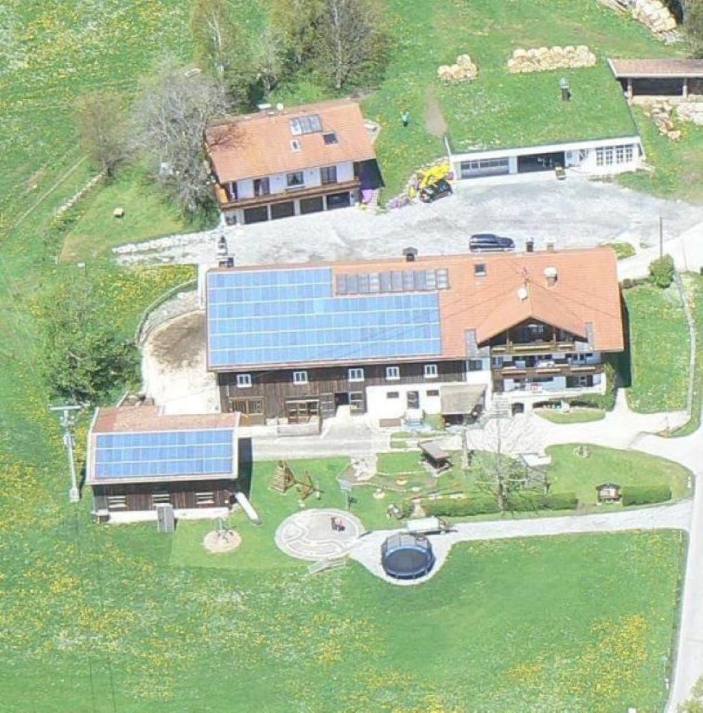 Luftbild vom Hof